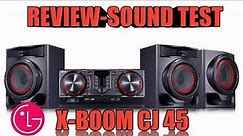 LG X-BOOM CJ 45 Short Review & Sound Test