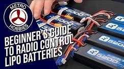 RC Basics: A Guide to Radio Control LiPO Batteries