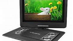 Trexonic 12.5 Inch Portable TV DVD Player with Color TFT LED Screen and USB/HD/AV Inputs - Macy's