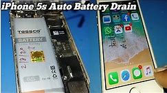 iPhone 5s Auto battery Drain Problem | Fix by mobile R Sikhe Tm
