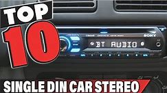 Best Single Din Car Stereo In 2023 - Top 10 Single Din Car Stereos Review