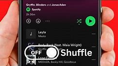 How to Turn Off Smart Shuffle Spotify Permanently | iPhone