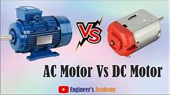 Difference Between AC Motors & DC Motors.
