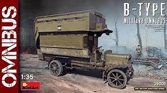 Building the Miniart B-Type Military Omnibus (1/35 scale model kit)