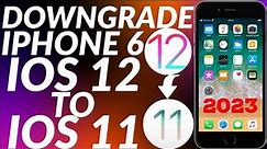 How to downgrade iPhone 6 iOS 12 to 11 | iPhone 6 Downgrade to iOS 11 | Downgrade to unsigned iOS