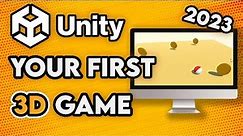 How To Make A Simple 3D Game with Unity - Complete Tutorial 2023