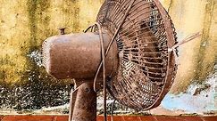 Restoration Old rusty table fan |Restore electric fan