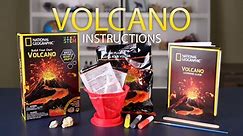 Volcano Instructions - National Geographic