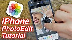 How To Edit Photos On The iPhone 12 Pro Photos App