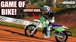 GAME OF BIKE ON THE FASTEST KX80 YOU WILL EVER SEE!! (MXBIKES)