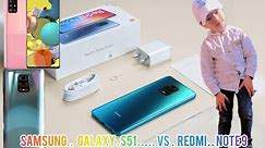 SAMSUNG A51 VS Redmi Note 9 Pro | Redmi Note 9 vs Redmi Note 9 Pro vs Samsung A51 | Fingerprint
