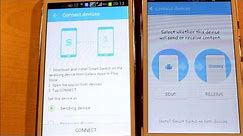 How to transfer contacts and documents from Samsung to Samsung