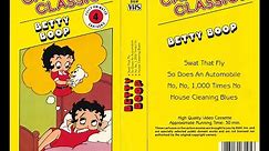 Cartoon Classics: Betty Boop (VHS, New Age Video, 1987)