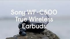 Sony WF-C500 True Wireless Earbuds - Featured Tech