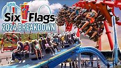 Six Flags 2024 Announcement Breakdown - Every New Ride Explained