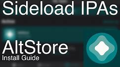 How to Install AltStore for IOS 12.2+ (Windows 10/11)