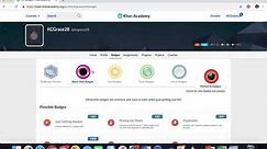 How to login to a student account on Khan Academy