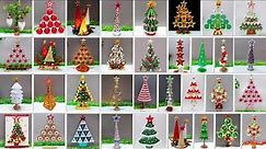 34 low cost Christmas tree making ideas from Simple materials | DIY Christmas craft idea🎄209