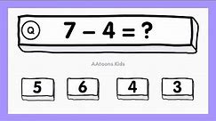 Math Quiz for Kids | Math for Kids | Addition, Subtraction, and Multiplication Quiz for Kids