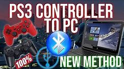 PS3 CONTROLLER TO PC BLUETOOTH AND USB 100% WORKING METHOD