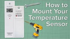 How To Mount Your Temperature Sensor