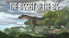 The biggest terrestrial mammal to walk the planet...