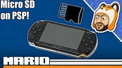 How To Use a Micro SD Card on a PSP! - High Capacity PSP Storage Setup