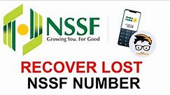 Recover Lost NSSF Number