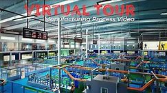 A Futuristic factory manufacturing mass production process video walkthrough | 2024 3d Virtual Tour
