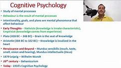 Cognitive Psychology Learning & Memory