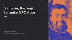 Xamarin, the way to make NFC Apps