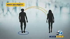Why 6 feet away? The science behind "social distancing" | ABC7