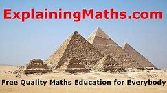 What is Factoring by Grouping 2 - Algebra Help - ExplainingMaths.com IGCSE GCSE Maths