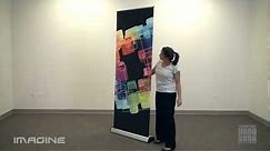 Imagine Retractable Banner Stand Demonstration
