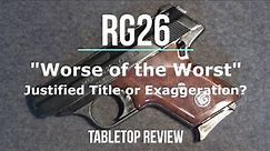 RG-26 .25 Caliber Semi-automatic Pistol Tabletop Review - Episode #202207