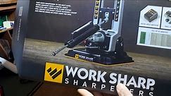 Worksharp Professional Precision Adjust Sharpener Unboxing and Use!