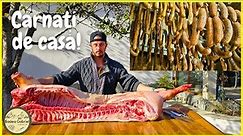 Reteta de CARNATI DE CASA traditionali | Carnati de porc cu vita