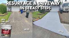 How To Resurface Driveways (Step By Step Tutorial)
