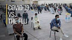 COVID-19 vs. the flu: What are the differences?