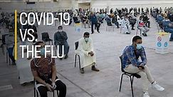 COVID-19 vs. the flu: What are the differences?
