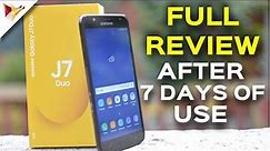 Samsung Galaxy J7 Duo Full Review After 7 Days of Use with Pros and Cons | Data Dock