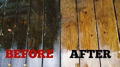 How To Clean A Wood Deck - The Easy Way