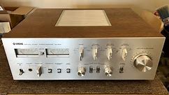 Beautiful Yamaha CA-2010 Integrated Amplifier Repair & Restoration