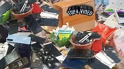 TOP 4 video of abandoned destroyed cell phone restoration found in the iPhone Oppo Vivo Samsung.