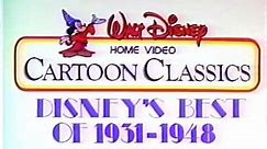 Opening to Disney's Best of 1931-1948 1983 VHS