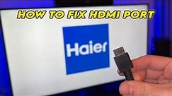 Haier TV - How to Fix HDMI No Signal Error Not Working