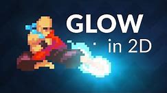 How to make 2D GLOW in Unity!
