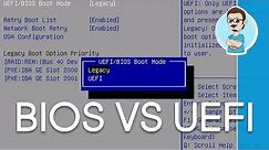 Difference Between BIOS and UEFI