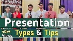 How to give presentation| 6 types of presentations by Jaswant Jas sir