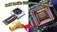 Cellphone Camera Gold Recovery | Recover Gold From CCD Camera | Gold Recovery